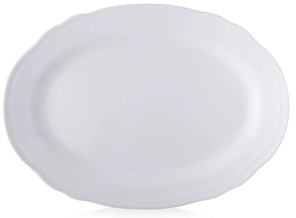 Karolina castel porcelánový oválny tanier, 28 cm