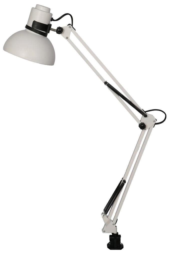 TOP-LIGHT Retro stolová lampa HANDY B, 1xE27, 60W, biela