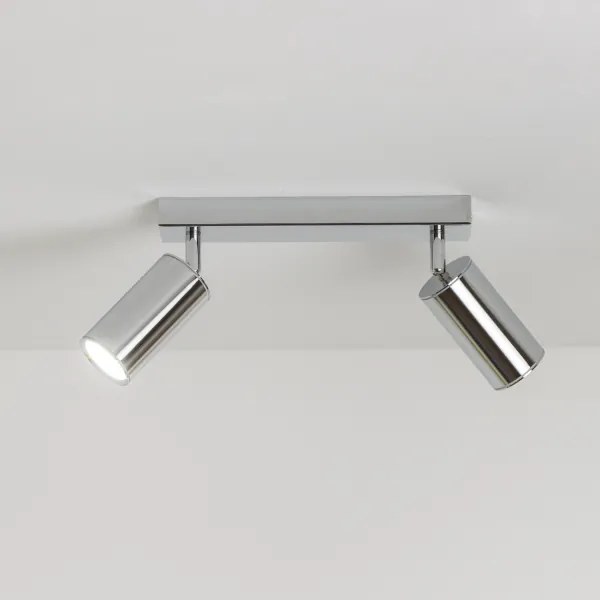 Brilagi - Kúpeľňové bodové svietidlo SELE 2xGU10/30W/230V IP44 lesklý chróm