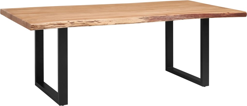 XXXLutz JEDÁLENSKÝ STÔL, akácia, čierna, farba akácie, 220/100/76 cm P & B - Online Only jedálne - 001630030905
