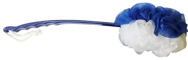 Masážna žinka s rukoväťou deluxe modrá