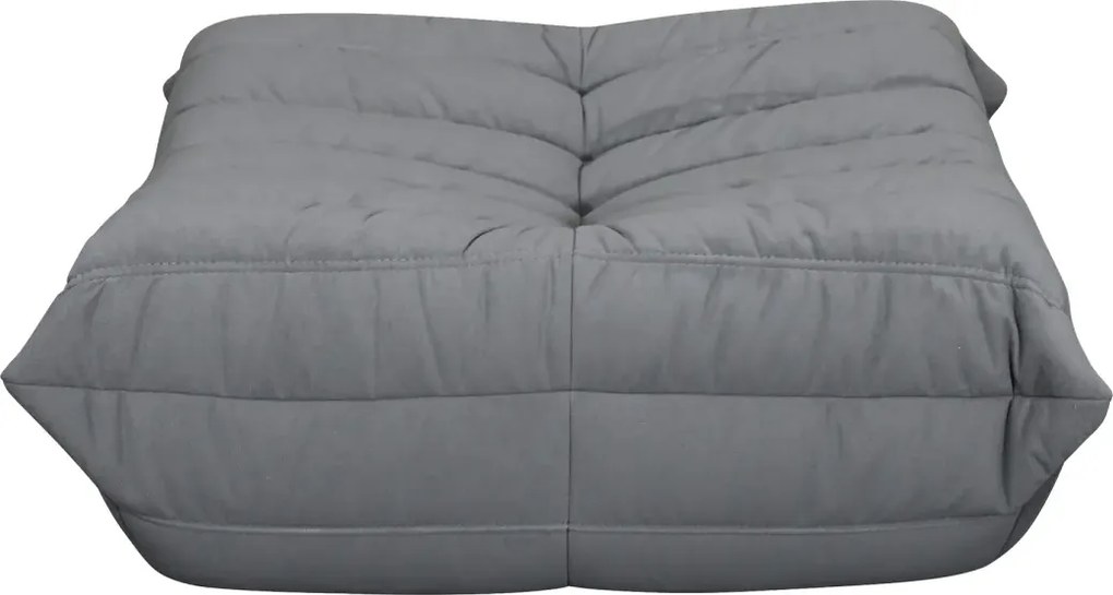 Taburet Nua 86 cm zamat sivý