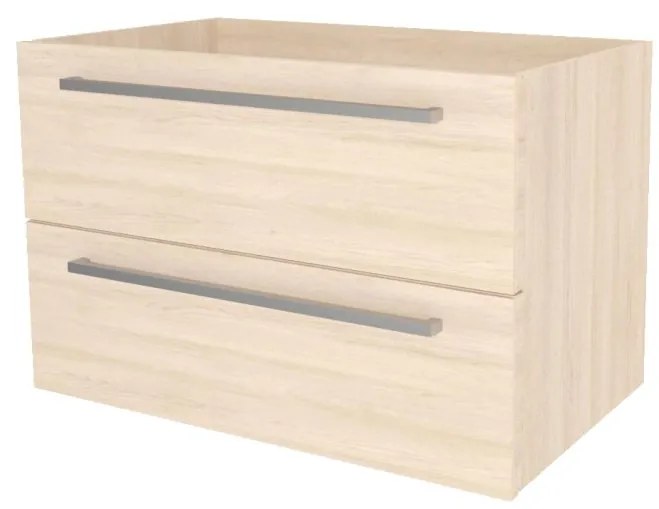 Mereo Bino, kúpeľňová skrinka 81 cm, Multidecor, Javor Hard šampanský, MER-CN691SJHS2