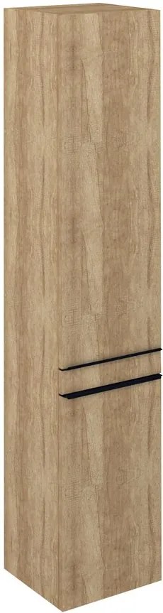Sapho Sapho, SITIA skrinka vysoká 35x172x32cm, 2x dvierka, ľavá/pravá, dub Alabama, SI230-2222