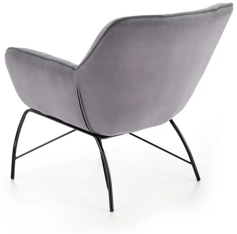 Křeslo Belton šedé