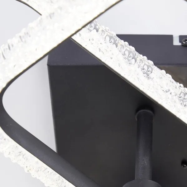 Brilliant - stmievateľné LED stropné svietidlo AYDIN LED/34W/230V čierna + s diaľkovým ovládaním