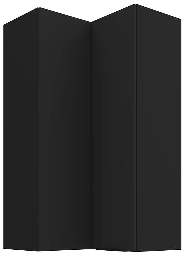 Skrinka do kuchyne Siena matná čierna 60x60 GN-108 2F (90°)