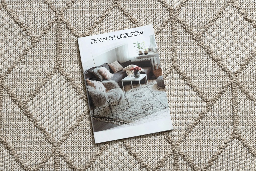 Koberec JERSEY 19231 bežový - BOHO