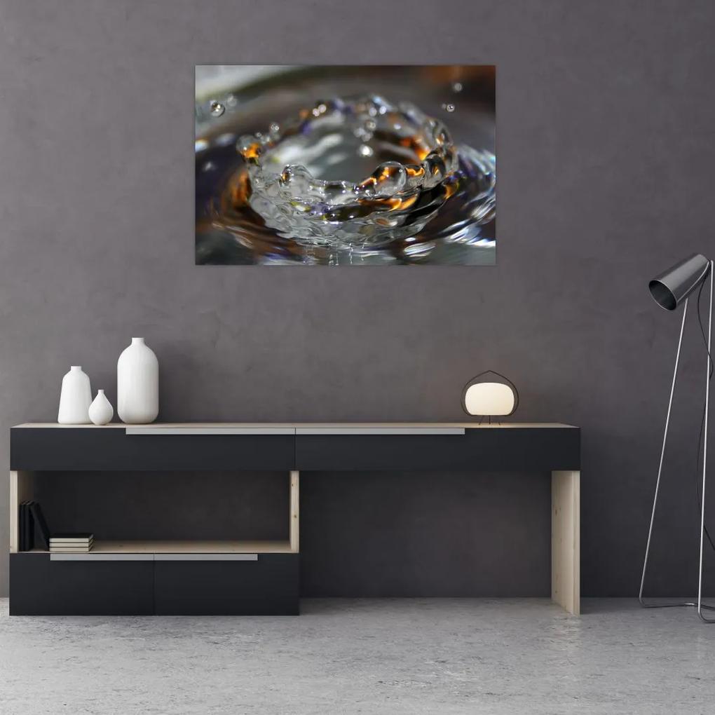 Obraz náramku z kvapiek vody (90x60 cm)