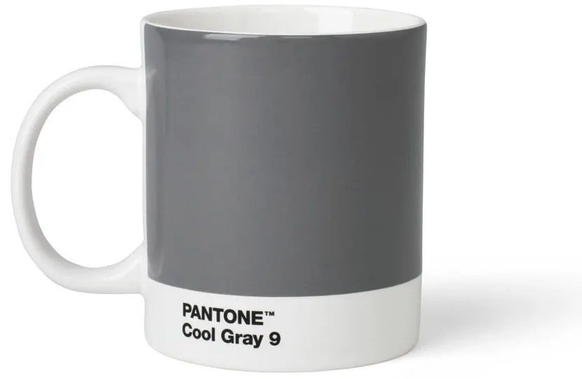 Sivý keramický hrnček 375 ml Cool Gray 9 – Pantone