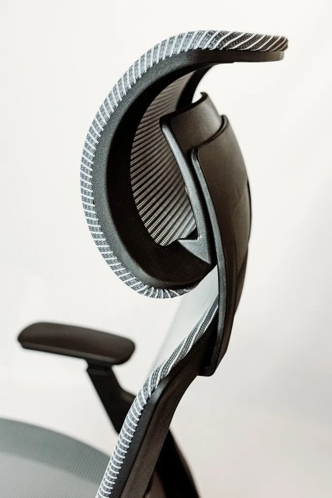 Spinergo OPTIMAL Spinergo - aktívna kancelárská stolička - šedá, plast + textil + kov