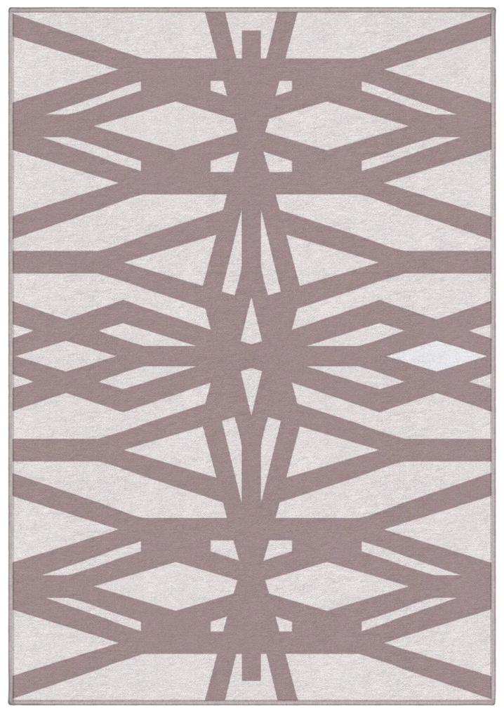 GDmats koberce Dizajnový kusový koberec Grid od Jindřicha Lípy - 120x170 cm