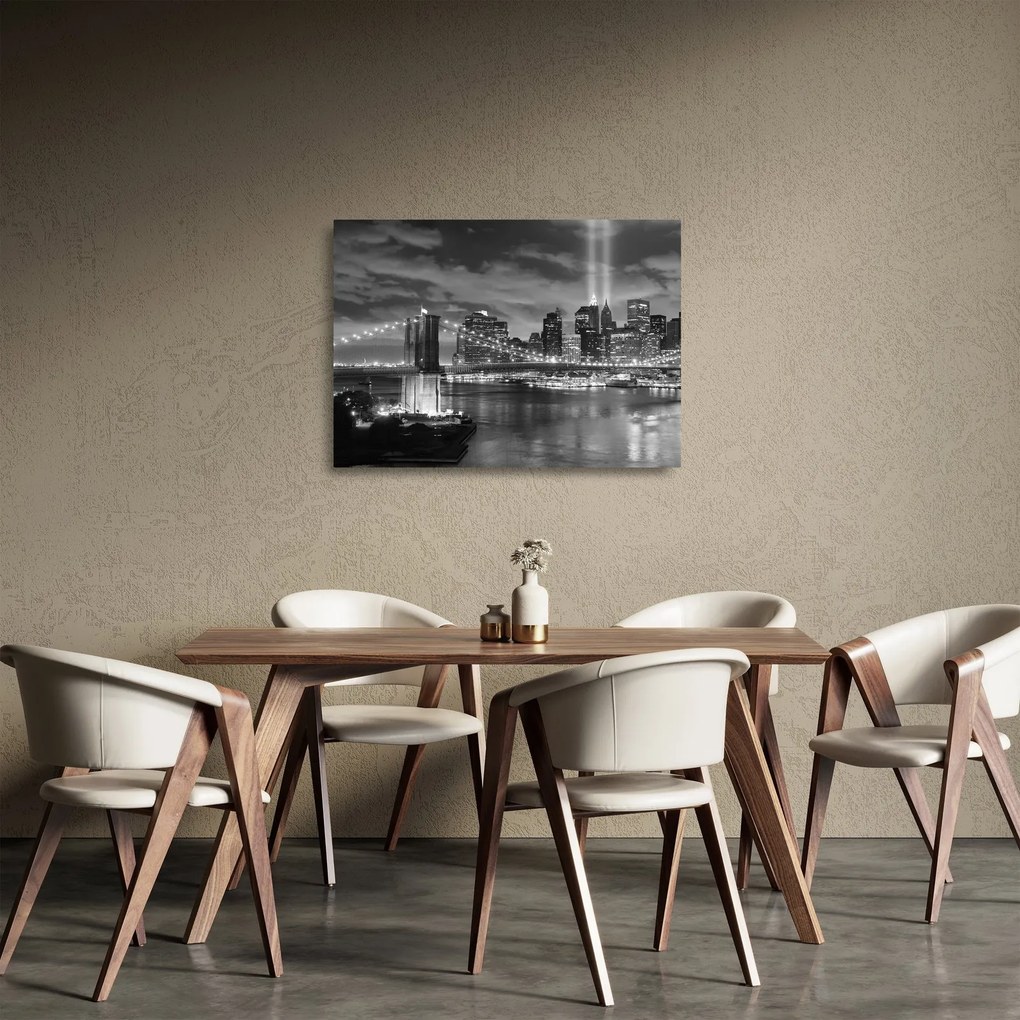 Sklenený obraz - Brooklynský most (70x50 cm)