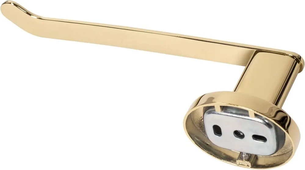 REA - držiak toaletného papiera, zlatá lesklá, 322186A, REA-77012