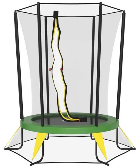 CRIVIT Detská trampolína s bezpečnostnou sieťou, Ø 140 cm (100359474)