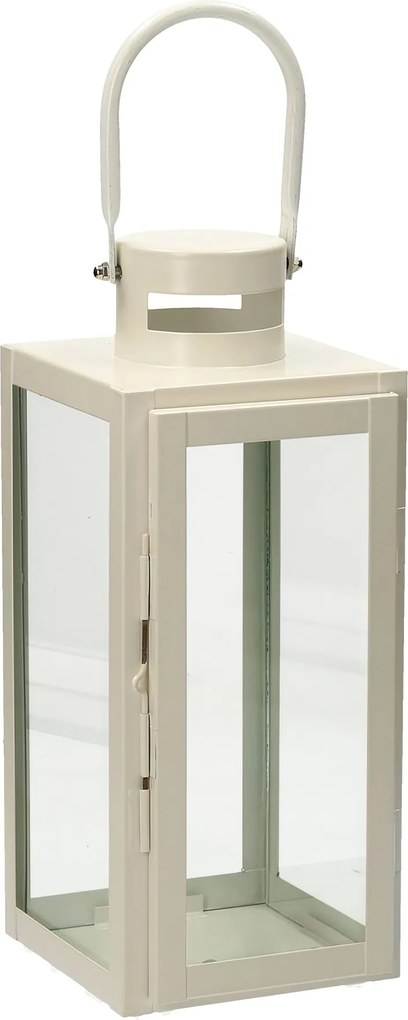 Lampáš Metalowy Elegance White 40 cm