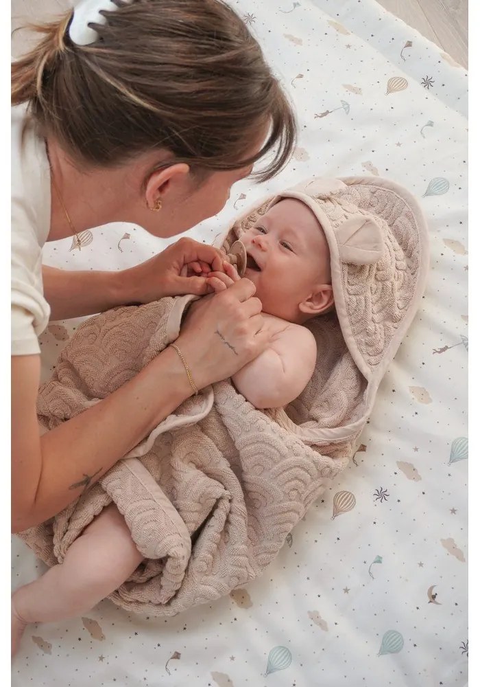 Slonovinová detská deka z Bio bavlny 90x120 cm Dreamland – Cam Cam Copenhagen