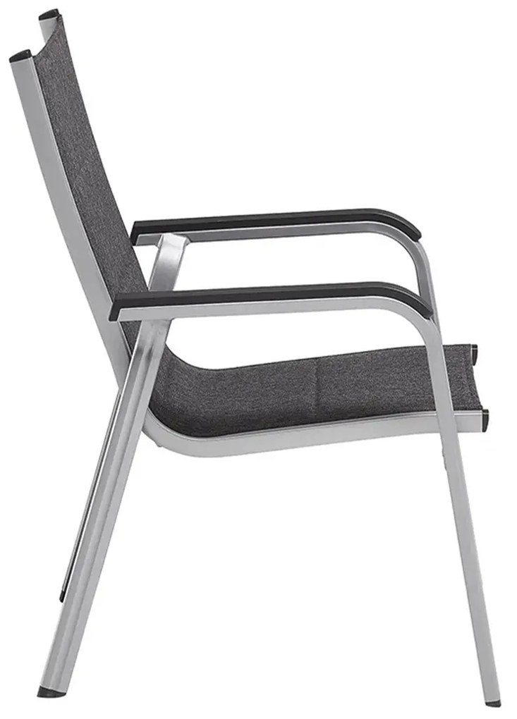 Basic Plus záhradná jedálenská stolička s polstrovaním