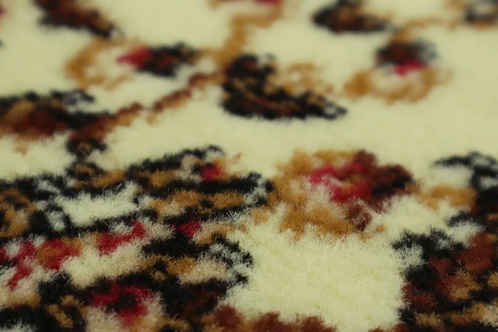 AKCIA: 150x120 cm Behúň na mieru Samira New 12003-023 cream - obšitý zo všetkých strán, béžová, chodba / predsieň, Weltom