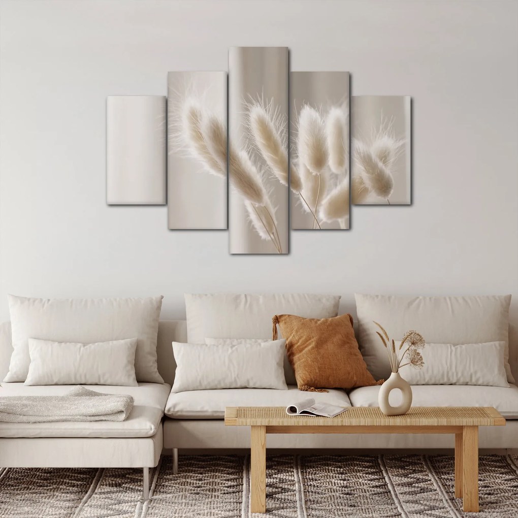 Obraz - Zajačie chvostíky (150x105 cm)