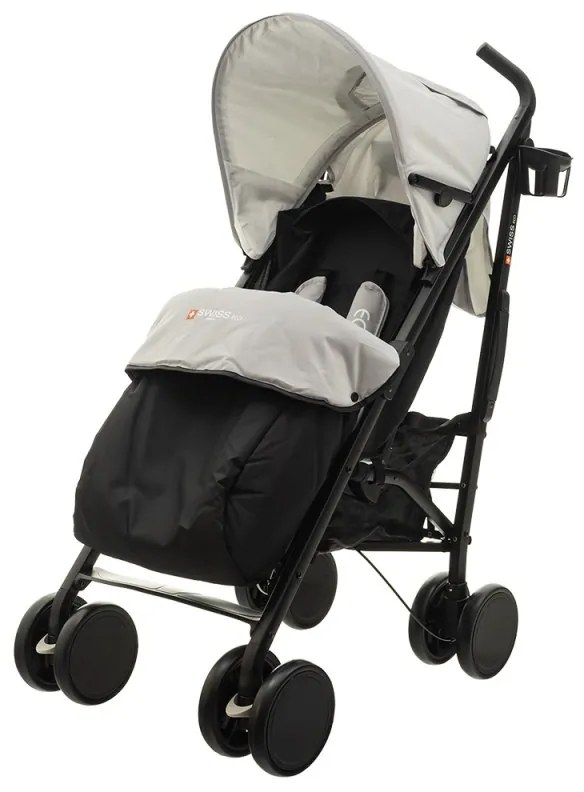 Športový kočík ECO SWISS DESIGN 300D Middle Gray