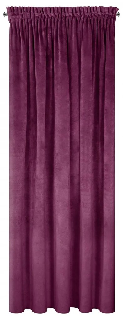 ZATEMŇOVACÍ ZÁVES NA PÁSKE VILLA 140X270 CM FIALOVÁ