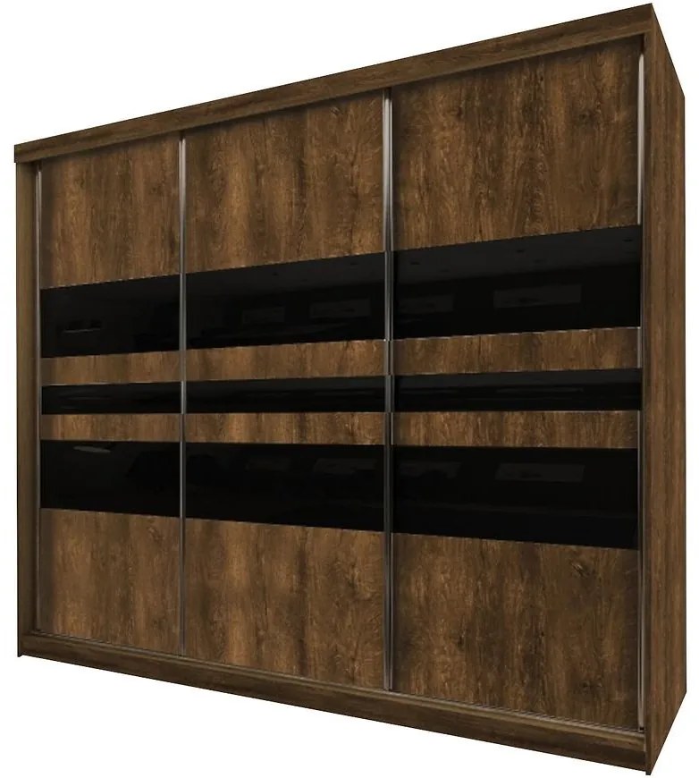 Skriňa Top 17 250 tmavý jaseň