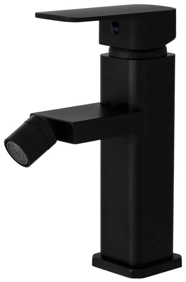 Gamma Caro, bidetová batéria h-175, čierna matná, GMA-BCB-BK