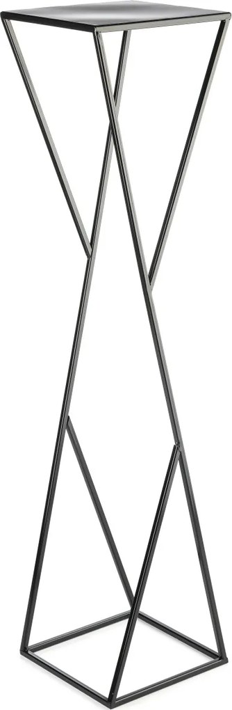 STOJAN NA KVETINÁČ LOFT3 100X24X24 CM ČIERNA