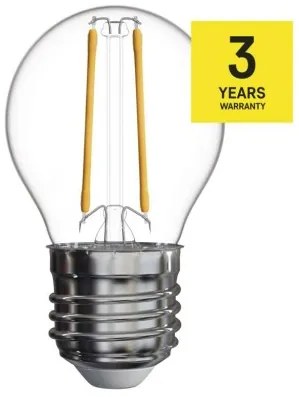 EMOS LED filamentová žiarovka, E27, Mini, 2W, 250lm, neutrálna biela