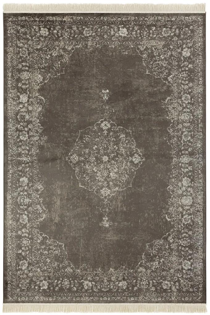 Nouristan - Hanse Home koberce Kusový koberec Naveh 104381 Anthrazit - 195x300 cm