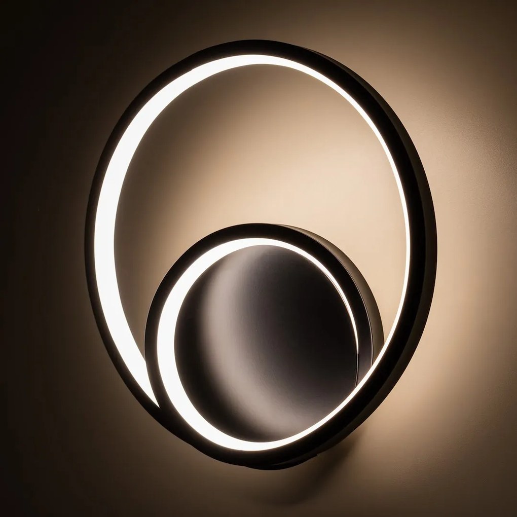 Nástenné LED svietidlo Lucero, 1x LED 13w, 4000k, b