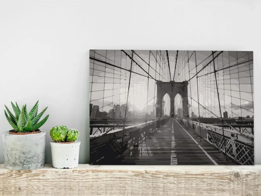 Obraz - maľovaný podľa čísel New York Bridge