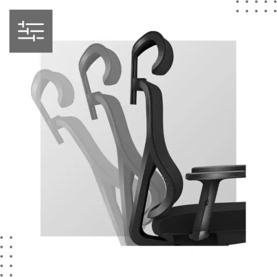 Kancelárska stolička Manager 3.3 Black