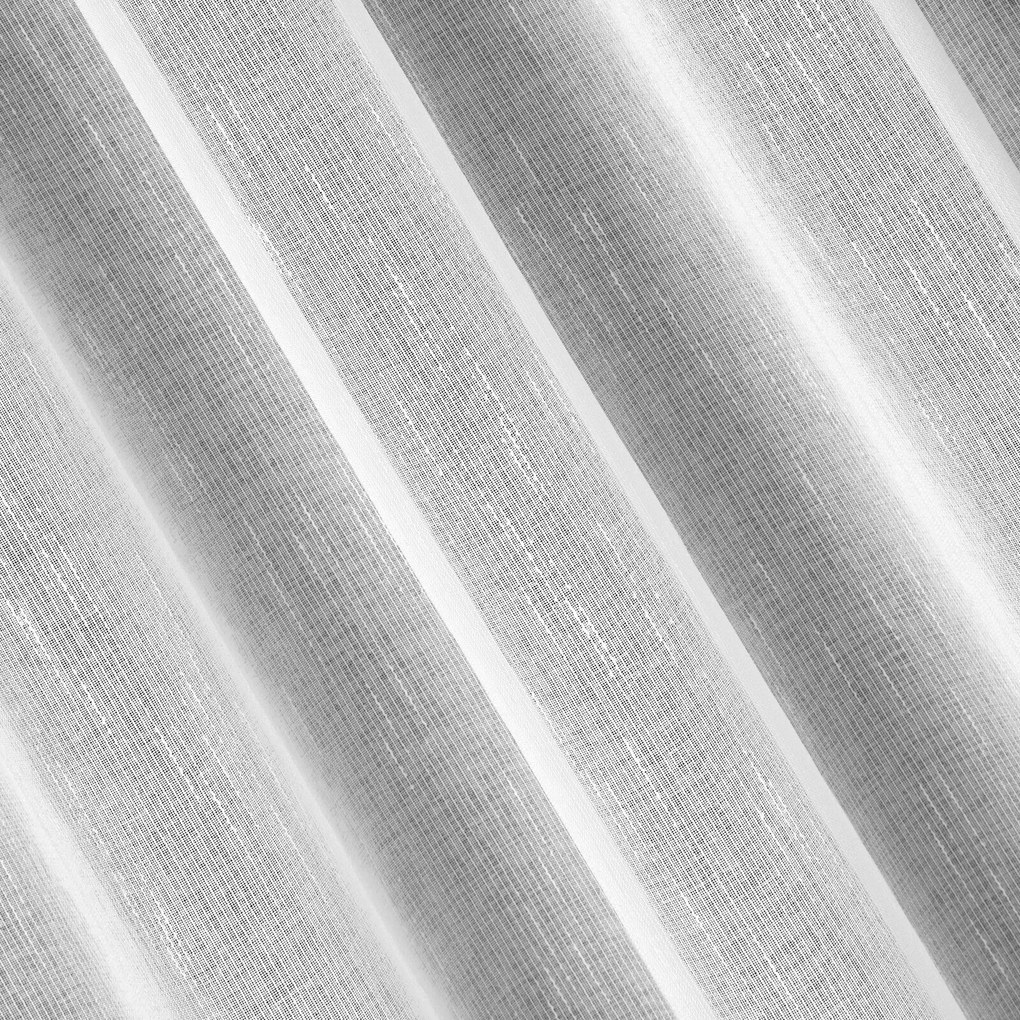ZÁCLONA NA KRÚŽKOCH SONIA 300X145 CM BIELA