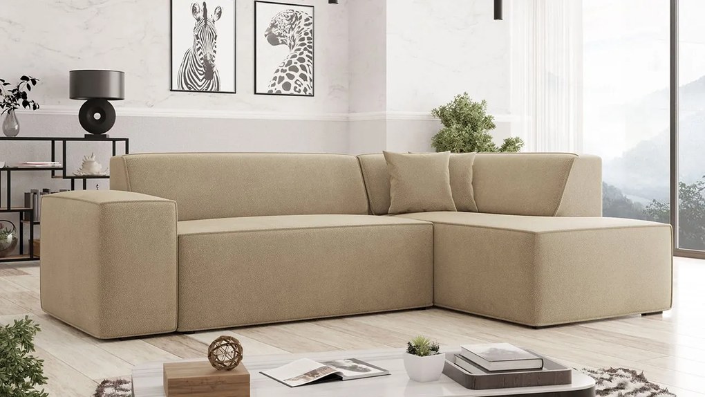 Rohová sedačka Ardisia Premium, Dostupné poťahy: Otusso 14 + Otusso 14 + Sorriso 04, Strana: ľavá
