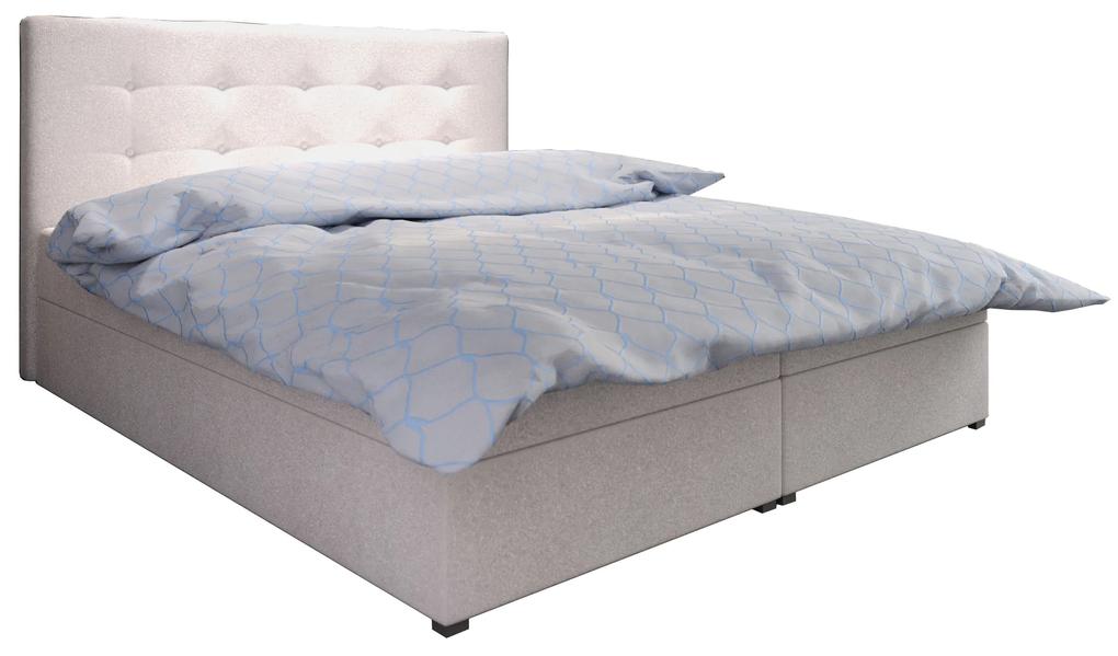 Manželská posteľ Boxspring 140 cm Fade 1 (béžová) (s matracom a úložným priestorom). Vlastná spoľahlivá doprava až k Vám domov. 1046468