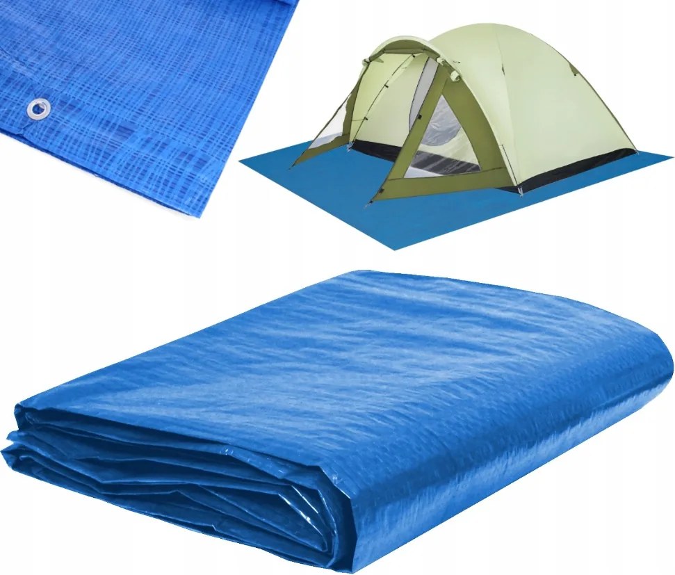 PLACHTA 2 x 3 M (+/- 5 %) 50 G/M² 3 % UV MODRÁ *4072