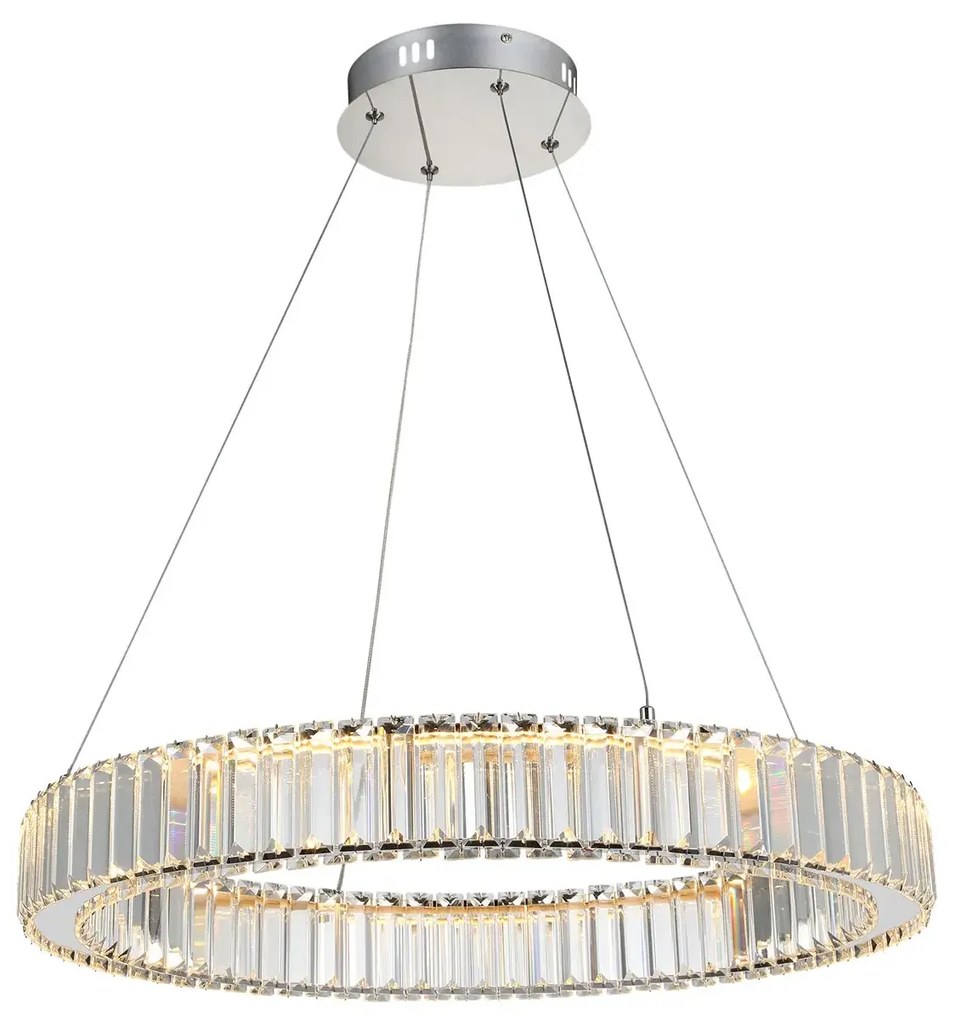 Luxusný stmievateľný luster Spark 60 Chrome