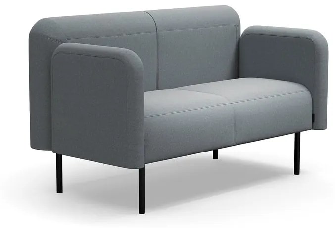 Pohovka VARIETY, 2 miestna, látka Pod CS, striebornošedá