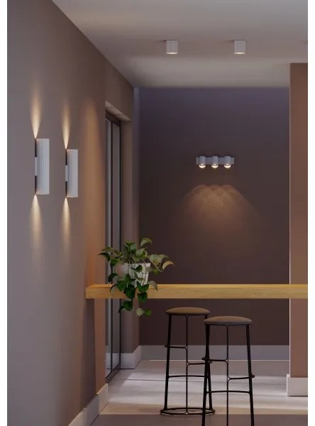 Redo 01-3407 - Bodové svietidlo DELPHI 1xGU10/7W/230V 8,1x8,1 cm biela