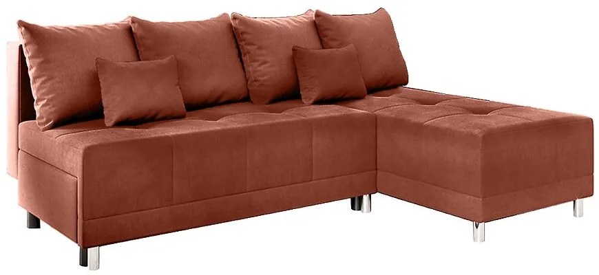 Rohová sedacia súprava Max New Vena 1 hrdzavá