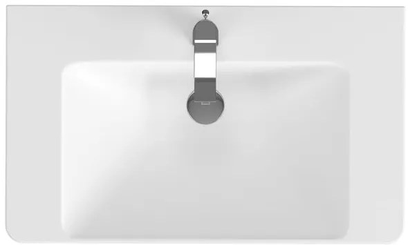 Cersanit - SET B349 LARA MILLE 80cm (SKRINKA + UMÝVADLO), Orech, S801-339-DSM