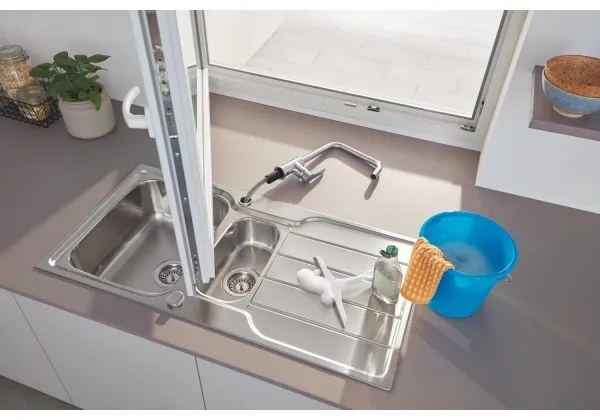 GROHE 31572SD1 - Drez K500 1000 × 500 mm nerezová oceľ