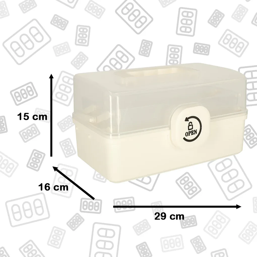 IKO Úložný box na lieky – 29 x 16 x 15 cm