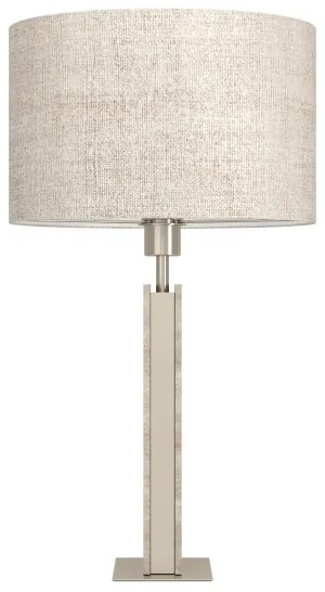 Eglo 390408 - Stolná lampa BELESAR 1xE27/40W/230V béžová