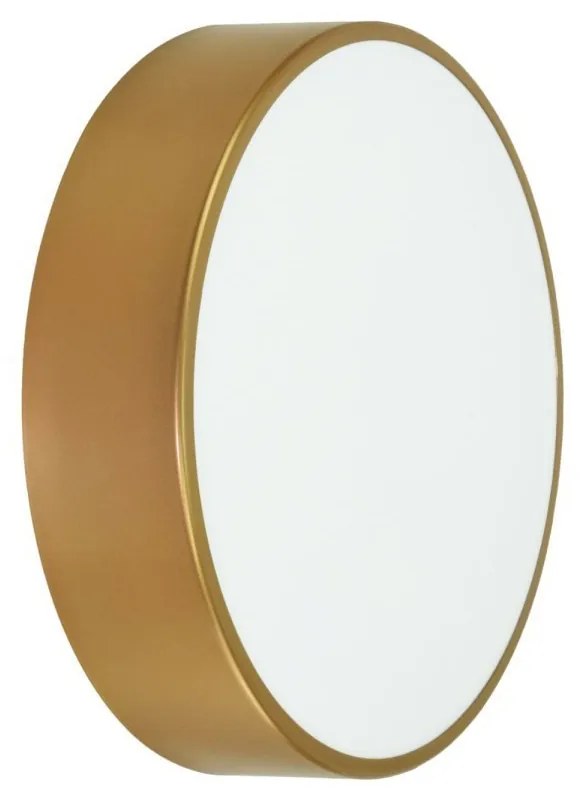 TEMAR Prisadené nástenné / stropné osvetlenie CLEO, 2xE27, 40W, 30cm, okrúhle, zlaté
