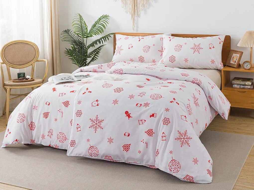 XPOSE® Francúzske bavlnené Renforcé obliečky VLOČKY