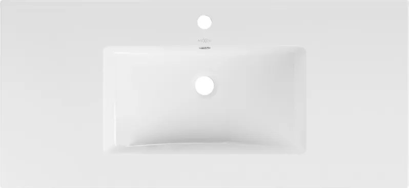 Mexen Atena zápustné umývadlo 101 x 46 cm, biela - 25011000