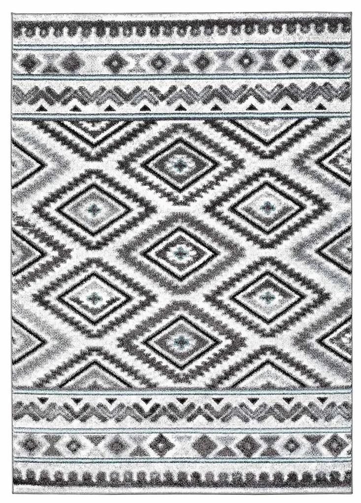 Dekorstudio Moderný koberec MODA SOFT sivo modrý 1129 Rozmer koberca: 140x200cm